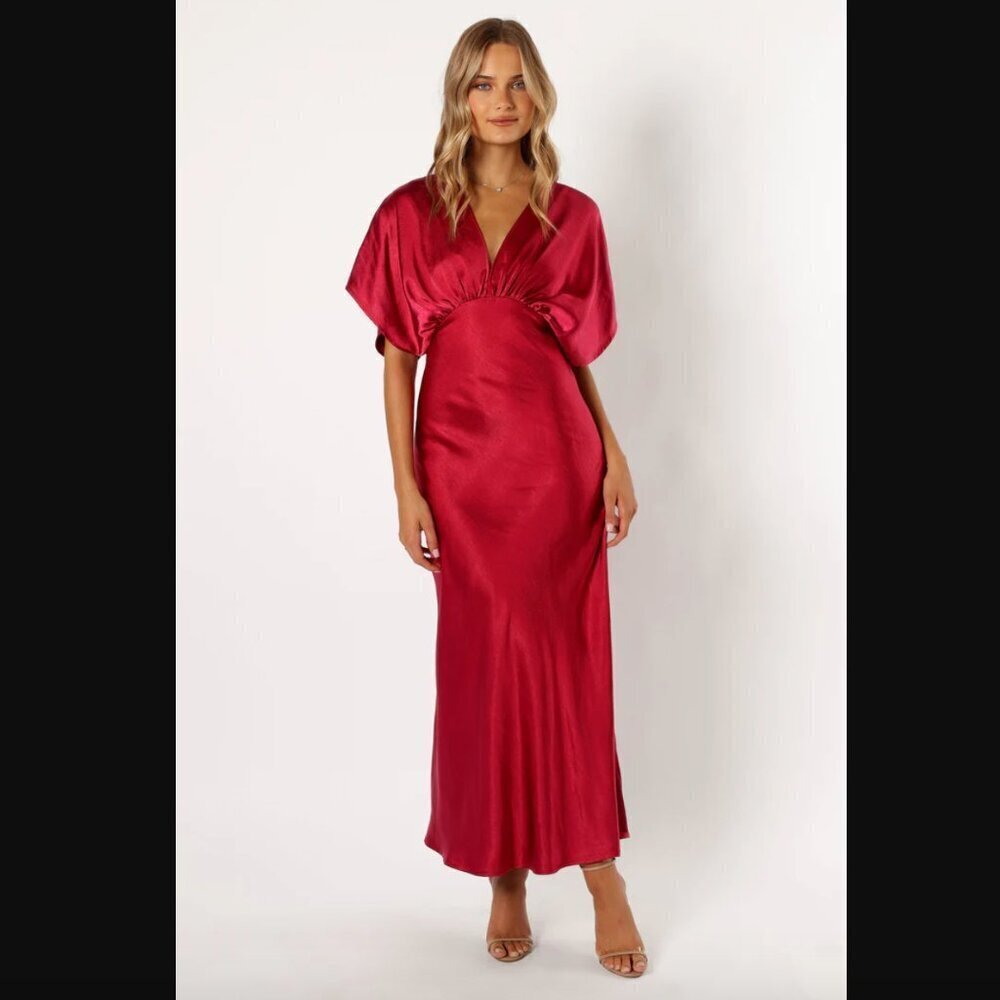 Petal & Pup Red Maxi Dress